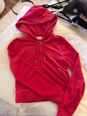 Juicy Couture Classic Velour Zip-Up Hoodie